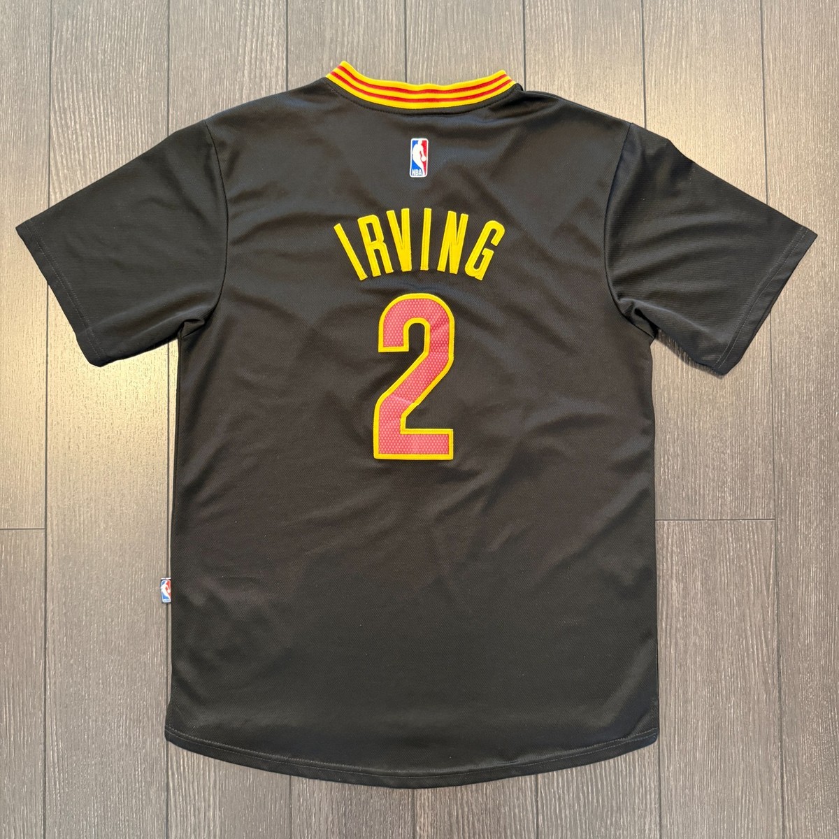 Adidas Kyrie Irving Cleveland Cavaliers Sleeved Swingman Jersey
