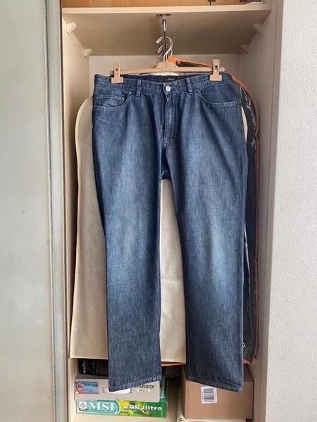 Men Brioni Jeans Navy Denim 34 / L / 50