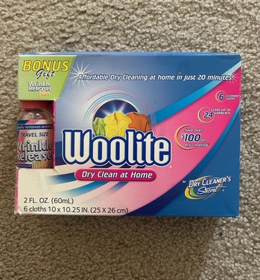Woolite Dry Clean at Home Kit with Bonus Wrinkle Releaser Plus DISCONTINUED