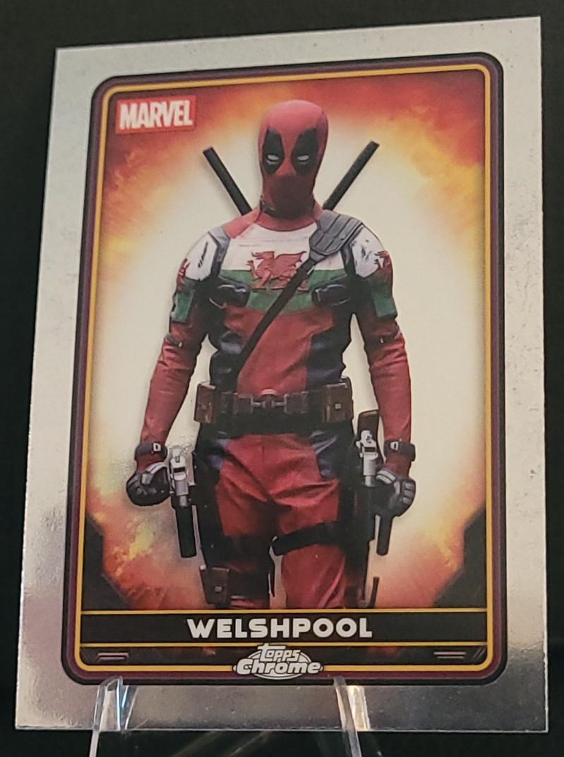 2025 Topps Chrome Marvel Deadpool #37 Welshpool card