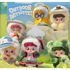 Jotoys Q.kid Outdoor Activities Series Plush Pendant Toy Blind Box Toys Gift