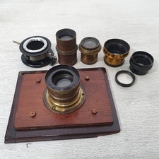 Mixed Bundle Vintage Brass Lens and Other camera accessories - G2