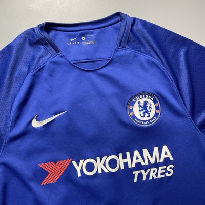 【希少】NIKE サッカーイングランド代表 2017/2018年シーズン CHELSEA NIKE 2017/2018 FOOTBALL SOCCER HOME JERSEY #10 SIZE “M
