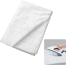 Fusible Interfacing with 2''X2'' Grid Nonwoven Layout Iron on Polyester/Rayon Li
