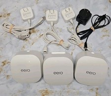 EERO 6 Dual-Band Mesh Wi-Fi System 1-router  2 extenders N010001/Q010001 