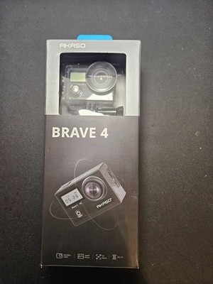 AKASO Brave 4 Action Camera 4K 30fps Ultra Hd Video 20MP Photo, EIS, WiFi Remote
