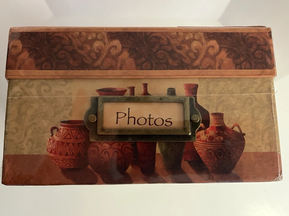 Kristy Goggia Vessels of Casablance caixa de armazenamento de fotos comporta 1000 fotos 4x6 - Imagem 2 de 4