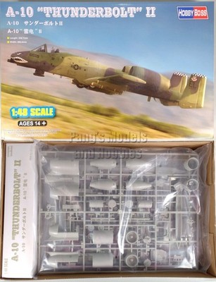 A-10 A-10C Thunderbolt II Warthog USAF 1/48 Scale Plastic Model Kit - Hobby Boss