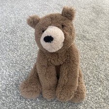 Jellycat Woody Bear *Retired* 20cm Brown Rare Plush Soft Toy Vgc Collectible