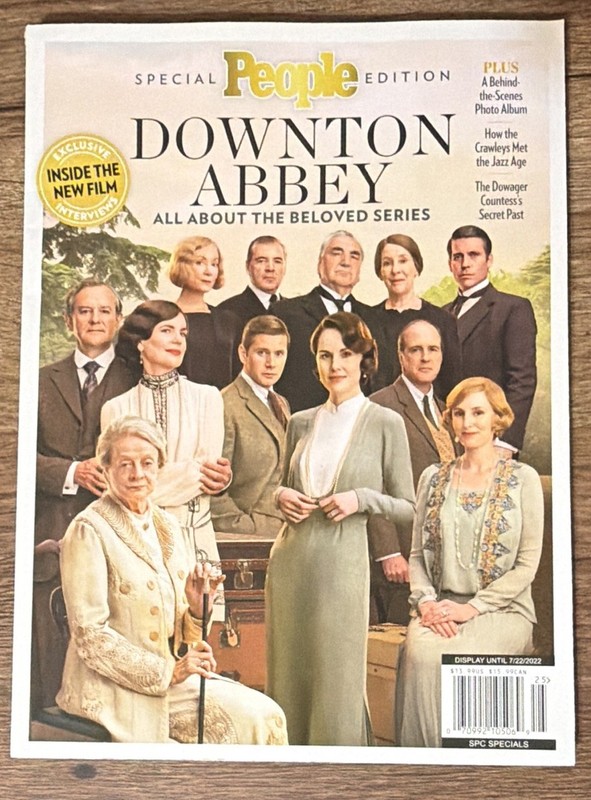 People Special Edition Downton Abbey Special Issue Print Magazine July 2022