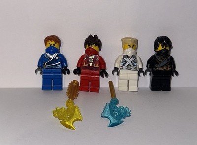 Lego Ninjago Staffel 3 Rebooted | Kai,Zane,Jay,Cole  + 2 Technoklingen