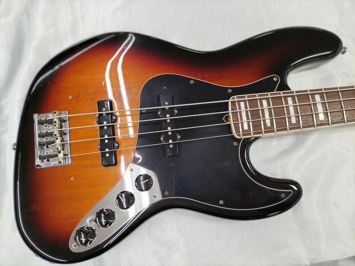ベース FENDER USA JAZZ BASS VINTAGE 1988 Fender Jazz Bass '75 Vintage Reissue JB75-80 Sunburst Ash, 100% O