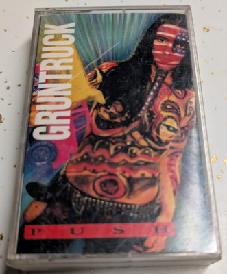Gruntruck ~ Push (Cassette Tape Roadrunner Records, 1992),SEATTLE,RRC 9130,MINT!