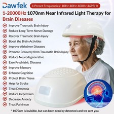 1070nm NIR Infrared Light Therapy Device For Brain Diseases PBM Neuro Helmet