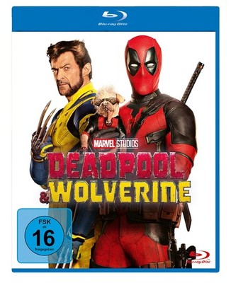 Deadpool & Wolverine (Blu-ray) - FSK 16 - Komödie, Actionfilm, Film (2024)