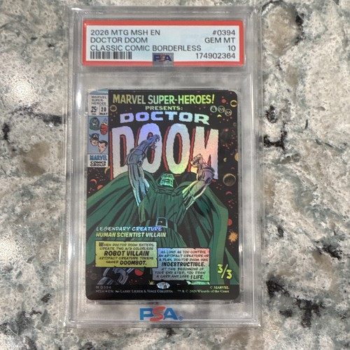 Doctor Doom psa 10 mtg 