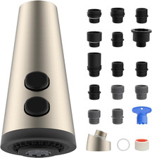 Kitchen Faucet Head Replacement,Pull Down Kitchen Spray Head Sink Spray Nozzle