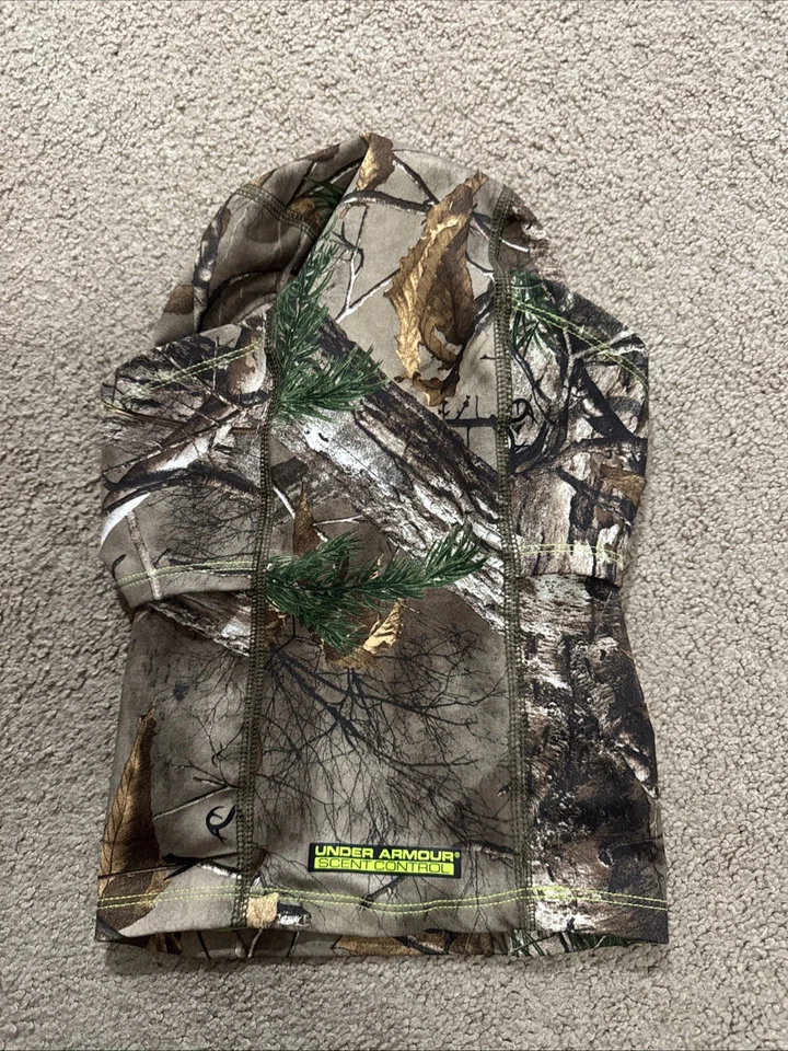 Under Armour Scent Control Coldgear Infrared Hood Balaclava Realtree Xtra - Image 2 of 4