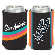 SAN ANTONIO SPURS 2 SIDED DESIGN CAN HOLDER WINCRAFT 👀