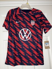 usmnt nike pre match jersey top usa soccer new men’s medium