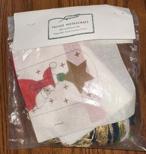 Vintage Village Needlecraft Hand Painted Need...