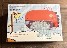 Dinosaur Bubble Machine Bath Toy Ages 3 Brand New