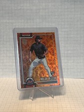 Nolan McLean 2026 Topps S1 Orange Holiday Foil Easter Parallel RC #214 Mets SP