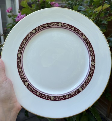 Royal Doulton Menuett 8er Set Speiseteller 10,5'' Bone China England