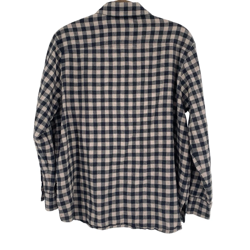 Hatch Maternity Black Plaid Checks Pocket Shirt Size XS / 0 - Image 2 of 4