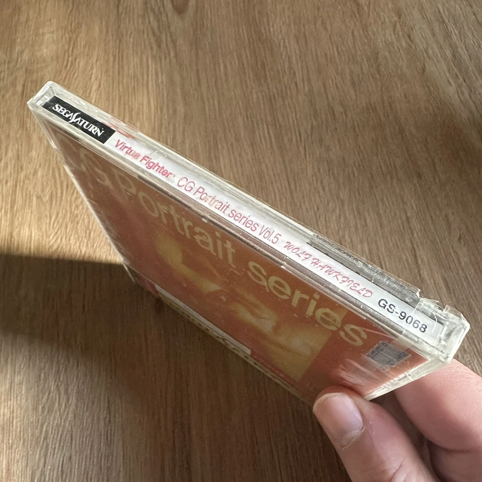 New Sealed - Virtua Fighter CG Portrait Series 5 Wolf Hawkfield Sega Saturn JPN - Image 3 of 3