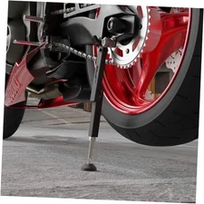 Motorcycle Wheel Lift Stand Trail Stand Front and Rear Easy and Portable Black