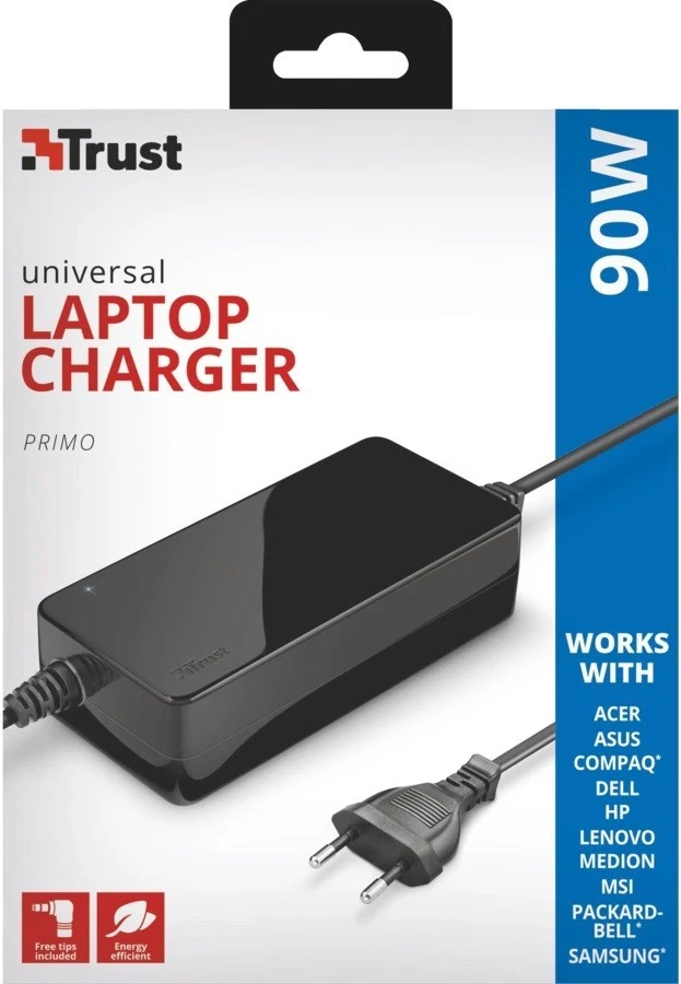 8713439221428 Primo 90W Laptop charger Trust — 第 4/4 张图片