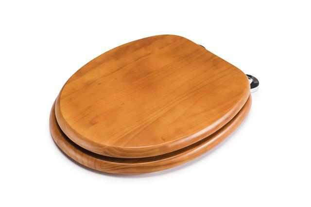 Croydex DAVOS Antique Effect Flexi-Fix Toilet Seat-WL602250H