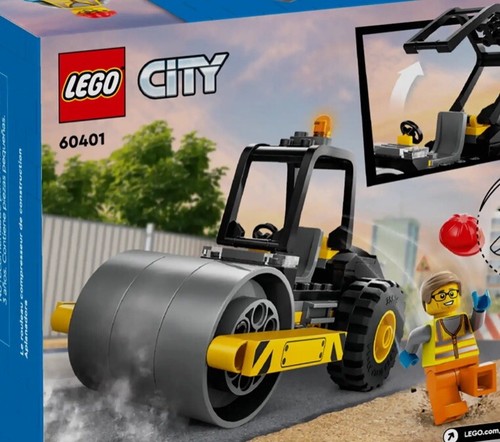 LEGO City Set Giocattolo Costruzioni Steamroller 60401 Nuovo! Spedizione sicura! - Foto 6 di 7