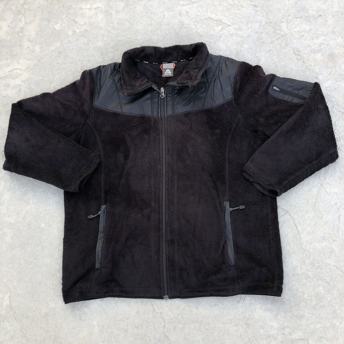Vintage Nike ACG All Conditions Gear Fleece Fuzzy Jacket Vintage Nike ACG All Conditions Gear Fleece Fuzzy Jacket