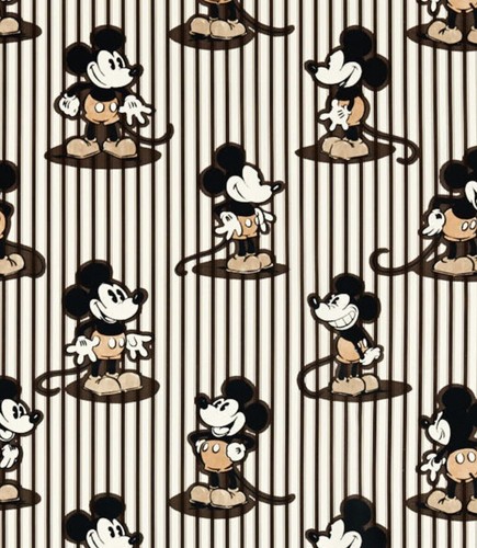 Tela Disney Home X Sanderson 'MICKEY STRIPE - HUMBUG' 2,3 METROS 100% Algodón - Imagen 7 de 7