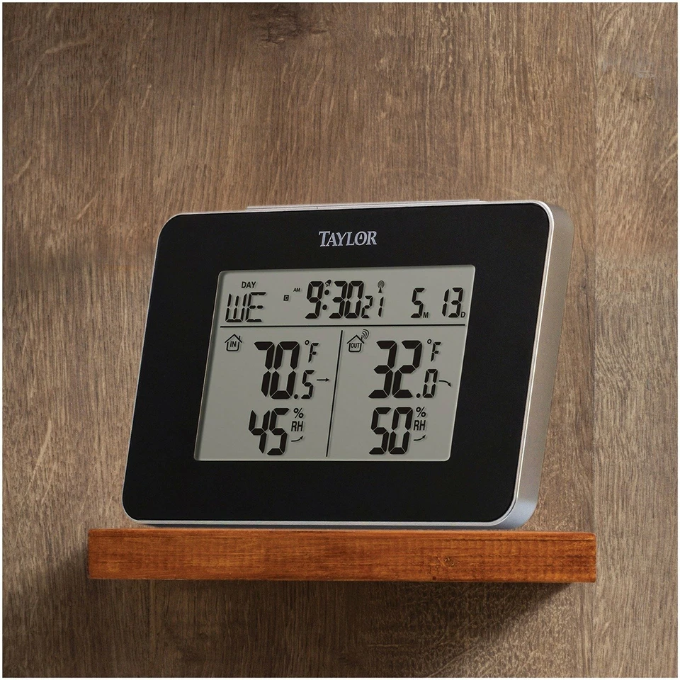 Taylor Precision Products 1731 Indoor/Outdoor Weather Station w/Hygrometer - Image 4 of 4