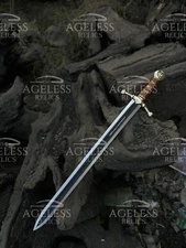 Ornate Templar Sword Medieval 12th Century Templar Knight Crusader Sword