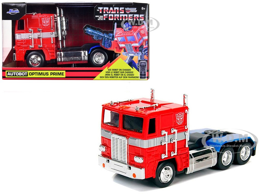 Autobot Optimus Prime Diecast Truck Transformers Model by Jada 99477