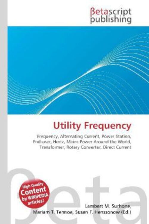 Lambert M. Surhone (u. A.) | Utility Frequency | Taschenbuch |