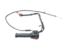 2024 Royal Enfield Bullet 350 Right Handlebar Kill Switch & Throttle Grip OEM