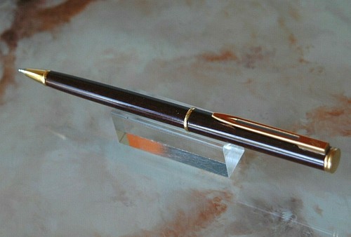 CHARMANT STYLO PORTE MINES WATERMAN EXECUTIVE LAQUE AUTOMNALE MOUCHETÉE J265 - Imagen 6 de 8