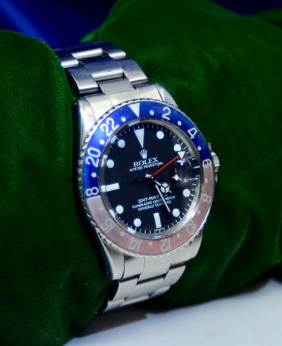Rolex OysterPerpetual GMT-Master Pepsi Stainless Steel watch w/Date Ref. 1675 - Picture 5 of 9