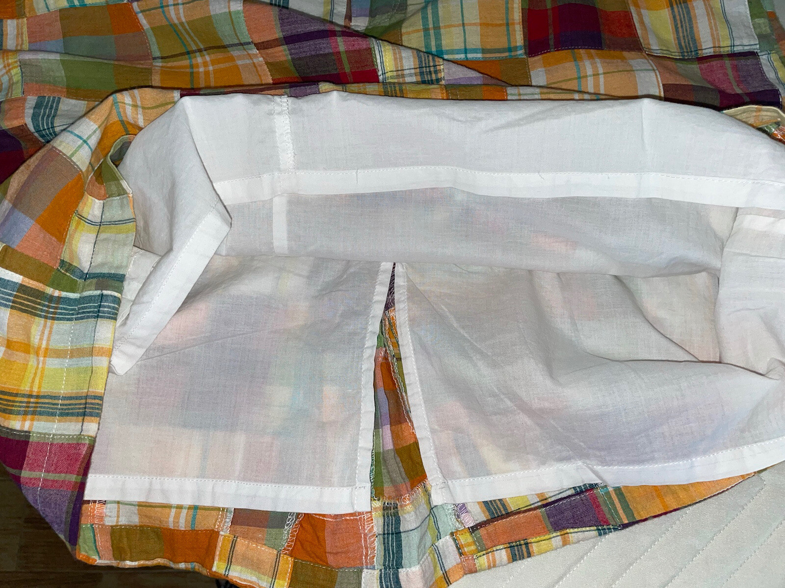 Pendelton women’s Patchwork fully Lined Cotton sk… - image 3