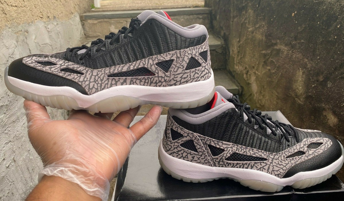 Nike Air Jordan 11 Retro Low IE Black Cement 919712-006 Men Sizes 100%Authentic! | eBay