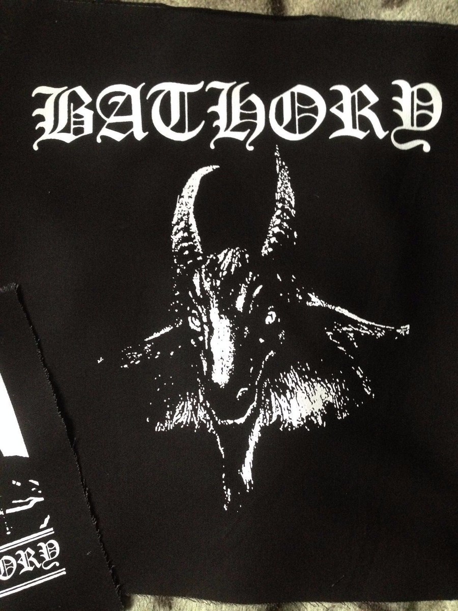 Bathory / CD5枚セット Bathory Hordes Goat Quorthon Black Metal Canvas Patch Blood Fire