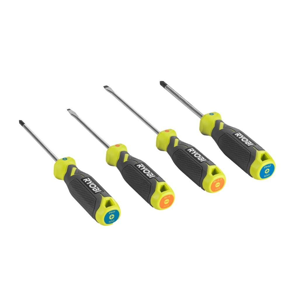 Ryobi 4pc Screwdriver Set RHSDS4PC