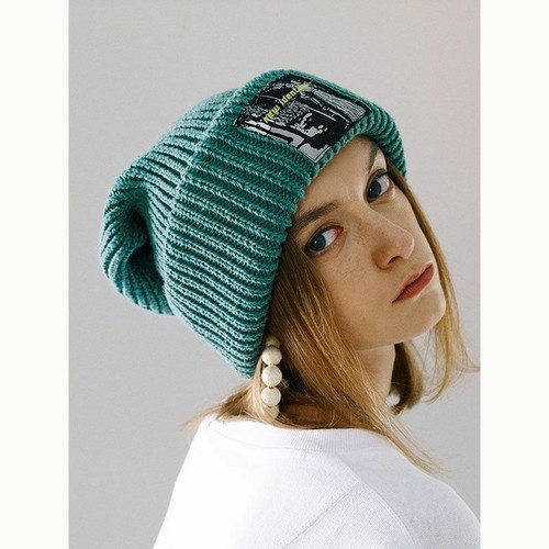 Winter Beanie Hat Knitted Unisex Warm 