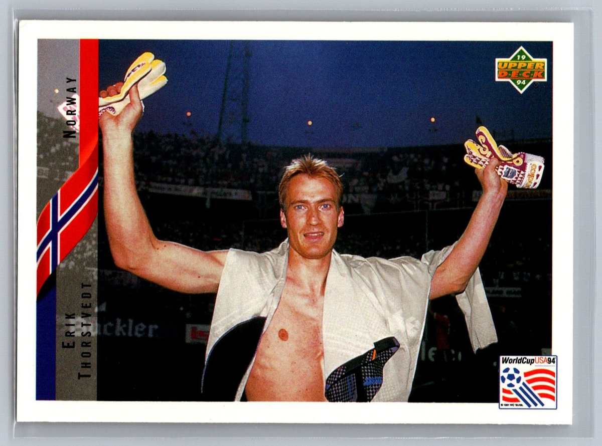 1994 Upper Deck World Cup USA 94 Erik Thorstvedt #115 Soccer Card