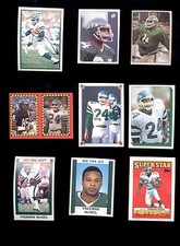 1983-89 FREEMAN MCNEIL New York Jets Sticker Card Lot Topps Panini